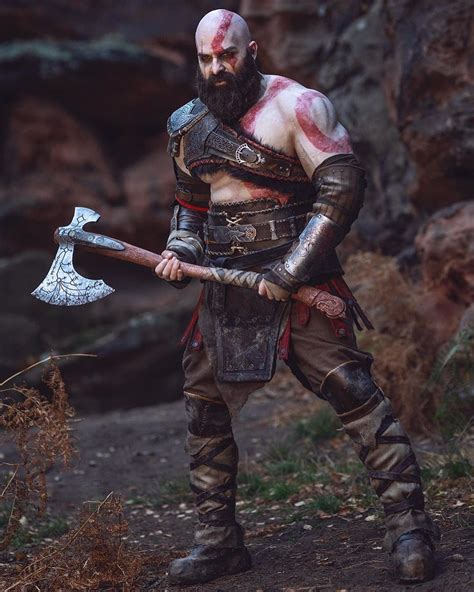 kratos mode|god of war kratos cosplay.